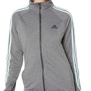 Adidas Track Top Dark Grey/Clear Mint Size M